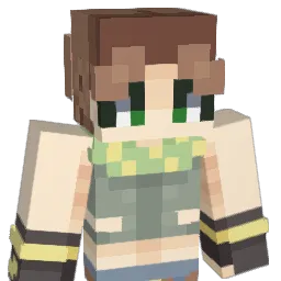 Jackiroquai Minecraft avatar bust