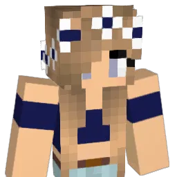 JackpotSally Minecraft avatar bust