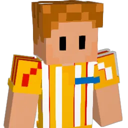 JameCur Minecraft avatar bust