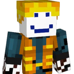 Jamnagar Minecraft avatar bust