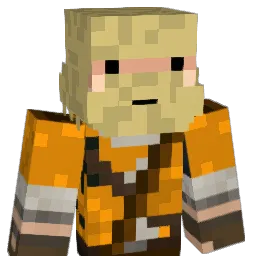Jardal Minecraft avatar bust