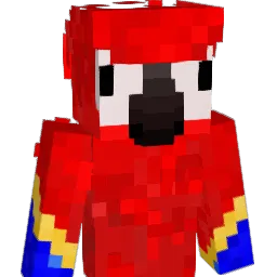 Jaredtoparrot Minecraft avatar bust