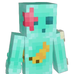 JazFaye Minecraft avatar bust