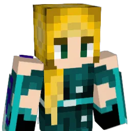 Jazzybot Minecraft avatar bust