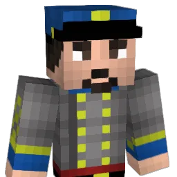 Jefferson_Davis Minecraft avatar bust