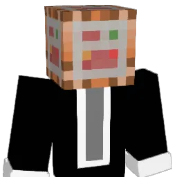 JensBot Minecraft avatar bust
