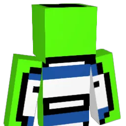 Jermbeats Minecraft avatar bust