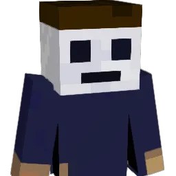Jeuno Minecraft avatar bust