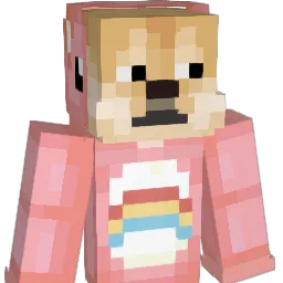 Jeuxdeau Minecraft avatar bust