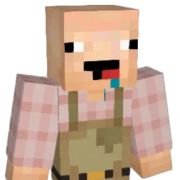 Jewberta Minecraft avatar bust