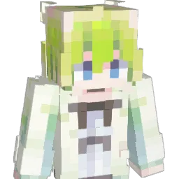JiangHuHu Minecraft avatar bust