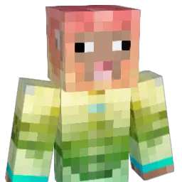 Jiinkie Minecraft avatar bust