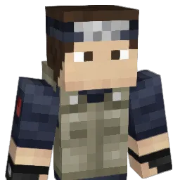 Jikodai Minecraft avatar bust