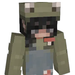 Jillishy Minecraft avatar bust