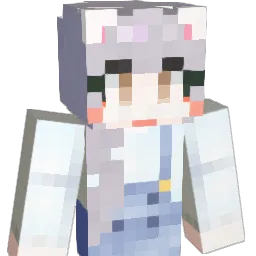 Jillwuuu Minecraft avatar bust