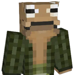 Jimwich Minecraft avatar bust