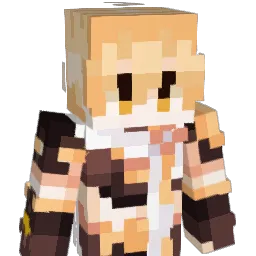 Jinfs Minecraft avatar bust