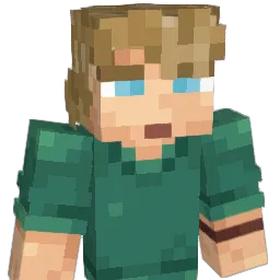 Jinkieez Minecraft avatar bust