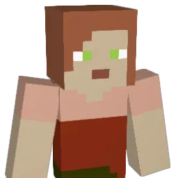JinnChan Minecraft avatar bust