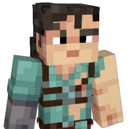 Jinxted Minecraft avatar bust