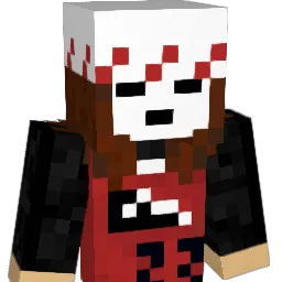 Jinzog Minecraft avatar bust
