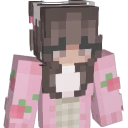 Jisooneh Minecraft avatar bust