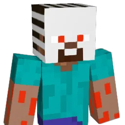 Johnsonthekiller Minecraft avatar bust