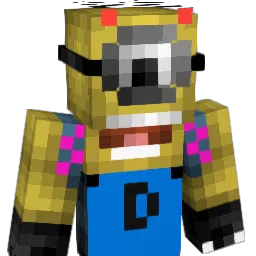 Jordgubbsninjan Minecraft avatar bust
