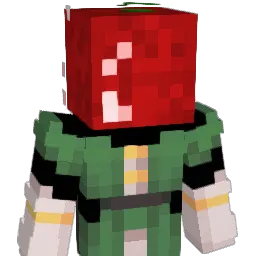 Josephineapple Minecraft avatar bust