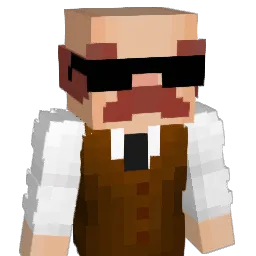 Juandersons Minecraft avatar bust