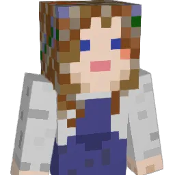 JulieBeans73 Minecraft avatar bust