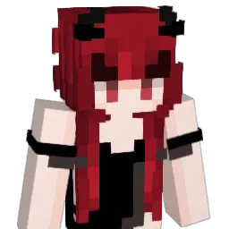 Juliealice Minecraft avatar bust