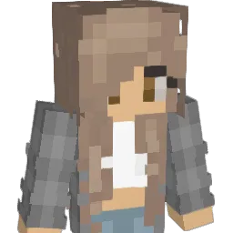 Juliejabz Minecraft avatar bust