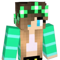 Julielovespie Minecraft avatar bust