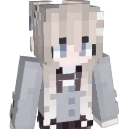 JulyPeach Minecraft avatar bust