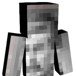 Junklez Minecraft avatar bust