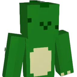 JurrassicPark Minecraft avatar bust