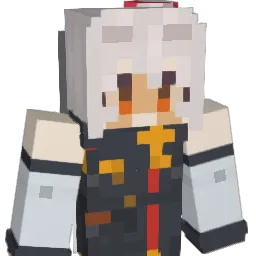 Just1H0uR Minecraft avatar bust