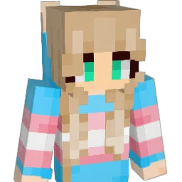 JustATransGirl Minecraft avatar bust