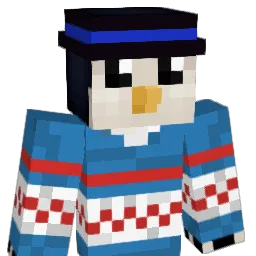 JustPenguuu Minecraft avatar bust
