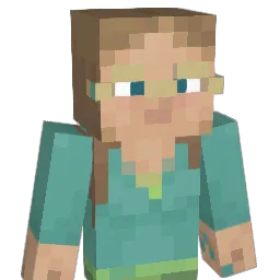 JustRaina Minecraft avatar bust