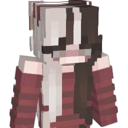 JustValicia Minecraft avatar bust