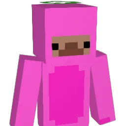 Justacers Minecraft avatar bust
