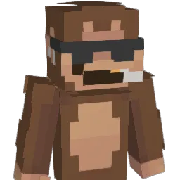 Justanoob2023 Minecraft avatar bust