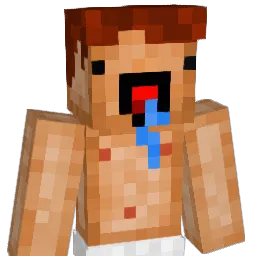 JustinBobr Minecraft avatar bust