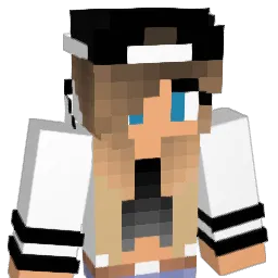 JustxEva Minecraft avatar bust