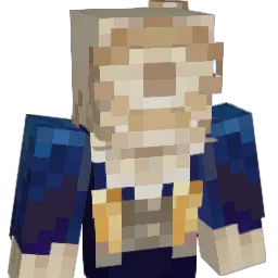 Juzoooo Minecraft avatar bust