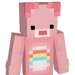 K1hara Minecraft avatar bust