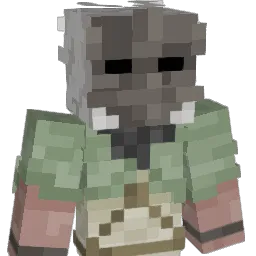 K1vam Minecraft avatar bust