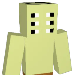 K558 Minecraft avatar bust
